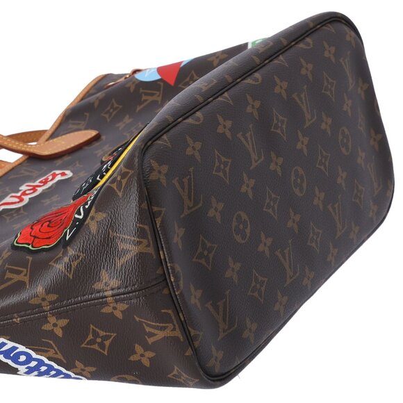 Louis Vuitton Neverfull MM Tote Monogram Travel Stickers Limited Edition - Picture 7 of 9
